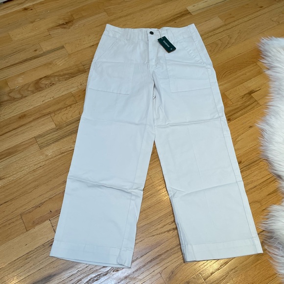 TenTree cropped wide leg pant NWT - Picture 3 of 6